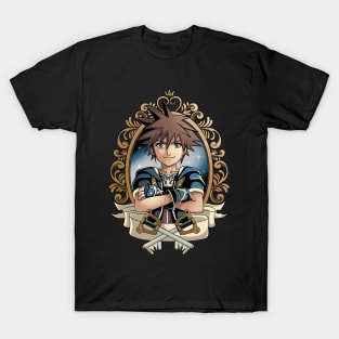 Kingdom hearts Sora - Crest Tattoo - Gaming T-Shirt